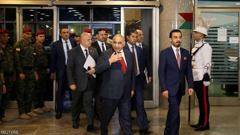 Adil Ebdilmehdî bi 8 wezîrên nû diçe parlemantoyê 